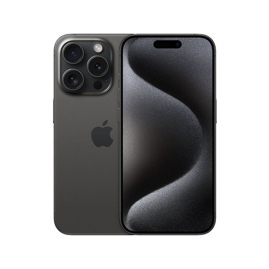 iPhone 15 Pro - 128GB Titanio Nero ricondizionato usato 15PRO128TNA+