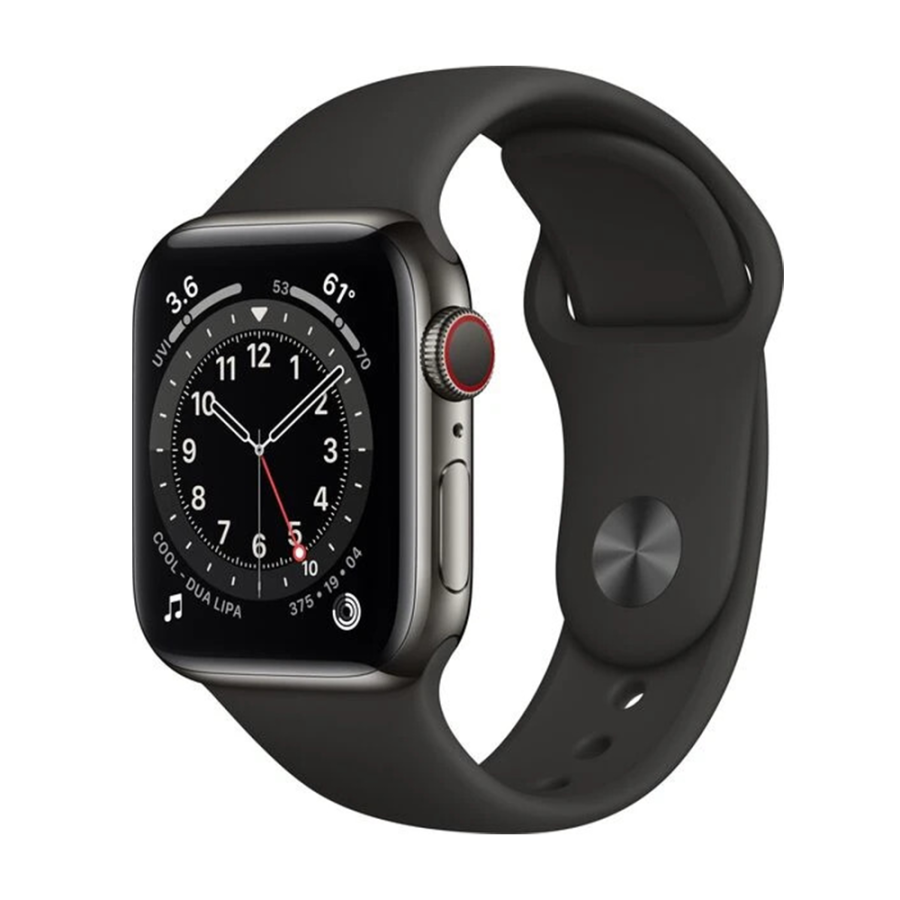 Apple Watch 6 - Grigio Siderale ricondizionato usato AWS644MMGPS+CELLULARNEROACCSP-A+