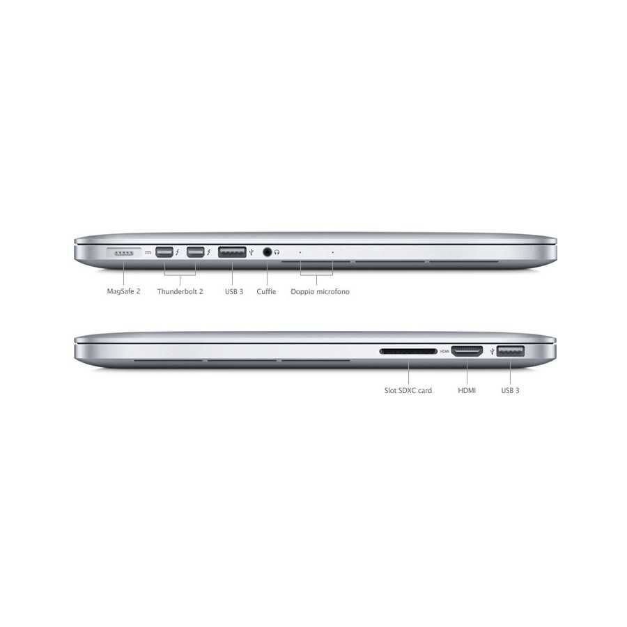 MacBook PRO Retina 13" i5 2,9GHz 16GB ram 128GB Flash - Inizi 2015 ricondizionato usato MACBOOKPRORETINA2015